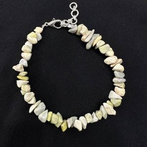 Gemstone Chip Bracelet, Serpentine