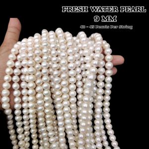 Fresh Water Pearls, 8-9mm, Potato