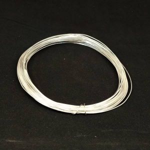 Wire wrapping wire, 20 gauge, Sliver Pack of 45 to 50gms