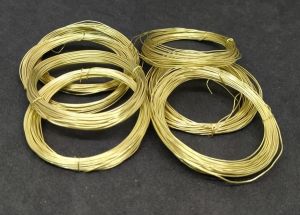 Wire Wrapping Wire, 26 Gauge, Gold, Pack of 45 to 50gms