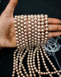 Swarovski Replica Pearls (Good Shine), Bronze, 8mm