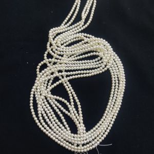 Swarovski Replica Pearls (Good Shine),Cream, 3mm