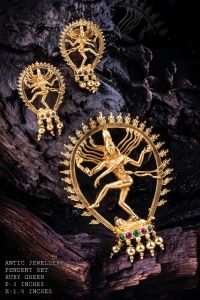 High quality Antique Finish Nataraja Pendant