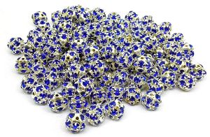 Rhinestone Balls 6mm - Blue