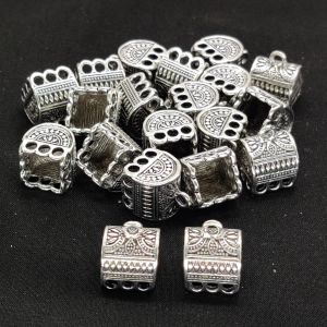 Antique Silver Jhumka Frame- Small (Box)