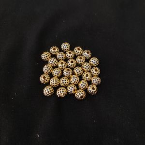 1 Piece of CZ Stone Balls, 8mm, Round, Blue