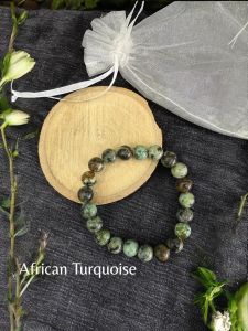Gemstone Bracelet , African Turquoise