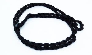 Cotton rope (Dori), 30" Long, Lock type, Black