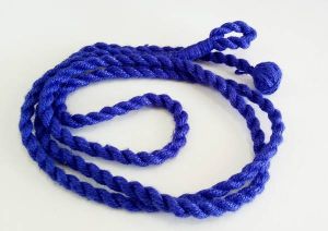 Cotton rope (Dori), 36" Long (Adjustable), Royal Blue