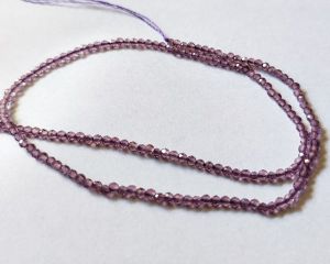 2mm Hydro (Glass) beads, round, Light Amethyst