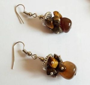 Gemstone Chip necklace - Tiger Eye