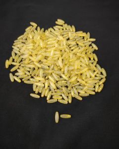 Pack of 50 pieces, Glass Bead Barrel shaped Beads, 4X12mm, Mustard Yellow