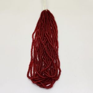 Seed Beads, 13/0, Maroon