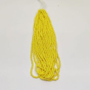 Seed Beads, 13/0, Yellow