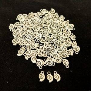 Antique Silver Charms, Pack Of 20 Pcs