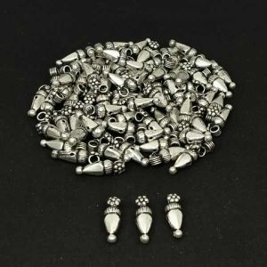 Kohlapuri Beads, 2 Hole Beads, Sold By Pack Of 25 grms
