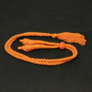 Cotton Cord (Dori), Orange, Twisted, Adjustable