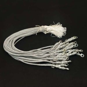 Back rope(Dori), Adjustable, white tassels 