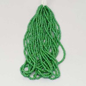 Seed Beads, 13/0, Light Green (Opaque)