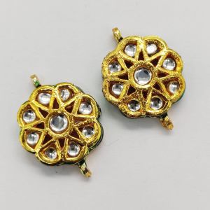 Kundan Connector, (Round) Mogappu (Side Pendant)