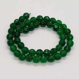 Onyx Beads, 8mm, Round, Green Shade