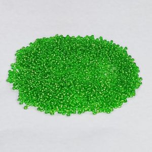 Seed Beads, 12/0, Pack Of 25 Grams, Parrot Green