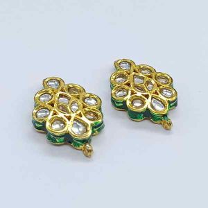 Kundan Connector, Mogappu (Side Pendant)