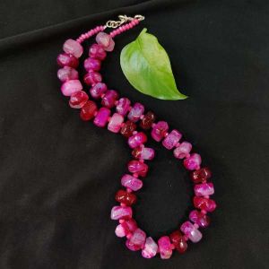 Onyx Necklace (Heavy), Pink