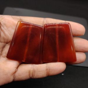 Natural Stone, Rectangle Shape, (Brick Red), Sold By 1 Pair