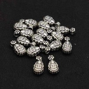 Kohlapuri Beads, 2 Hole Beads, Lakshmi, Pack Of 25 Grams