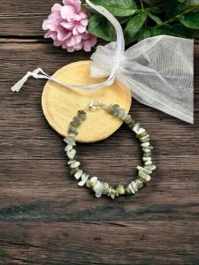 Gemstone Chip Bracelet, Labradorite