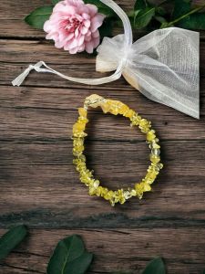 Gemstone Chip Bracelet, Citrine
