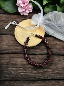 Gemstone Chip Bracelet, Mother of pearl 