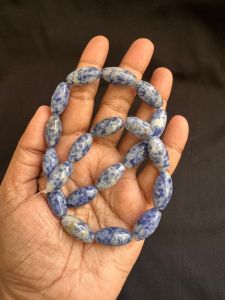 gemstone barrels, 19 mm, Lapiz Lazuli