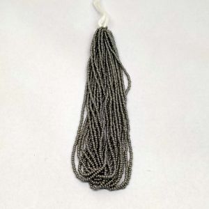 Seed Beads, 13/0, Opaque Grey