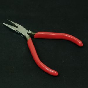Sharp Flat nose plier , 5 inches long, stainless Steel