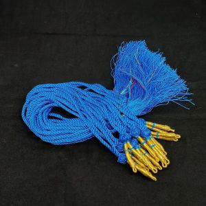 Silk Thread Back Rope, Adjustable, Sky Blue