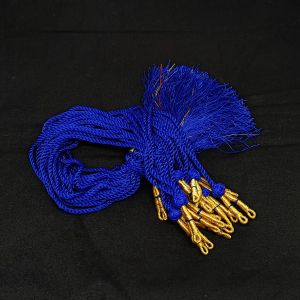 Silk Thread Back Rope, Adjustable, Royal Blue