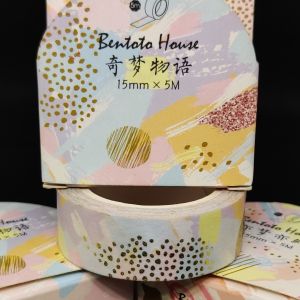 Bentoto House - Japanese DIY Washi Decorative Tapes Adhesive - Rangoli