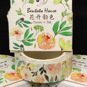 Bentoto House - Japanese DIY Washi Decorative Tapes Adhesive - Rangoli