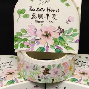 Bentoto House - Japanese DIY Washi Decorative Tapes Adhesive - Rangoli