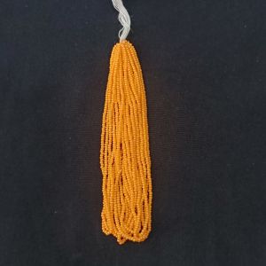 Seed Beads, 13/0, Orange opaque