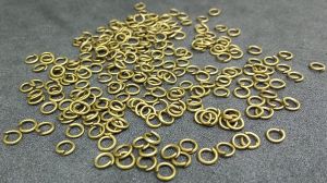 Jump rings, 4mm, Bronze 