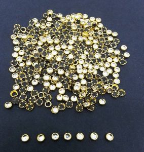 kundan stones, 3mm round stones, 3mm stone, silk thread stone, silk thread jewellery