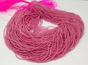 2mm Hydro (Glass) beads, round, Pink