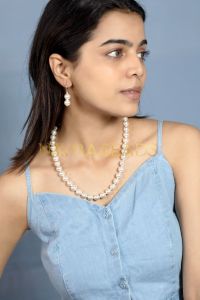 Swarovski Replica Pearl Necklace , White