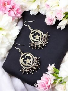 Fashion Crystal Loreals Earrings , Amethyst