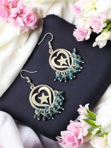 Fashion Crystal Loreals Earrings , Blue