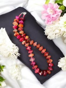 Onyx Necklace (Heavy), Orange