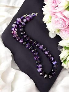 Onyx Necklace (Heavy), Purple